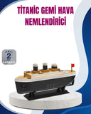 Dekoratif Gemi Modeli 7 Renk Işıklı Hava Nemlendirici Ve Oda Kokusu Difüzörü - 1