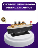 Titanik Gemi Tasarımlı Led Işıklı Hava Nemlendirici Buhar Efektli Oda Difüzörü - 1
