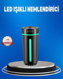 Usb Bağlantılı Led’li Hava Nemlendirici Aromaterapi Buhar Difüzörü - 1