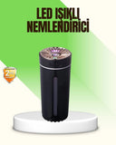 Led Işıklı Aromaterapi Hava Nemlendirici Ultrasonik Sessiz Nem Ayarı - 1