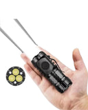 3 Led El Feneri 5 Modlu Güçlü Aydınlatma Ve Metal Klipsli - 2