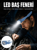 Suya Dayanıklı Led Kafa Lambası Outdoor Kullanım Yeni Nesil - 1