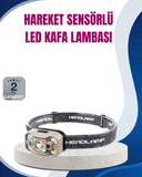 Hareket Sensörlü Led Far 45 Derece Ayarlı Şarj Edilebilir - 1