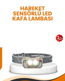 Uzun Menzilli Sensörlü Led Kafa Lambası Kamp Ve Yürüyüş - 1