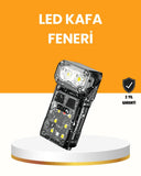 Kamp Ve Outdoor İçin Led Far 10 Saat Pil Sensörlü Manyetik - 1