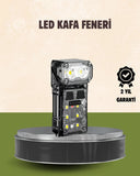 3’ü 1 Arada Led Far Şarj Edilebilir Sensörlü Manyetik 10 Saat Kullanım - 1