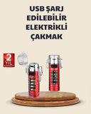 Kamp Ve Outdoor İçin Çok Amaçlı Çakarlı Elektronik Çakmak - 1