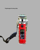 Güç Göstergeli Şarjlı Fenerli Usb Elektrikli Çakmak - 4