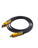 4'ü 1 Arada Usb Hızlı Şarj Ve Veri Kablosu – 65w Güç, Çoklu Bağlantı, 1.2m - 4