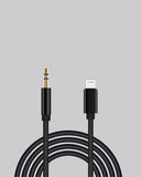 1 Metre Lightning To Aux Çevirici Kablo Stereo Ses Yüksek Kalite - 4
