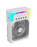 Mini Klima Fan Su Hazneli Usb Şarjlı Sessiz Masaüstü Soğutucu - 3