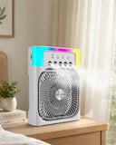 Su Buharlı Mini Klima Fan Rgb Işıklı Taşınabilir Serinletici - 1
