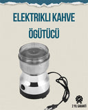 Kompakt Elektrikli Kahve Ve Baharat Öğütücü | 14500 Devir, Şeffaf Kapaklı, Hediye İçin İdeal - 1