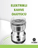 Kahve Ve Baharat Değirmeni | Kompakt, Hafif, Hızlı Öğütme, Şeffaf Kapaklı, Kolay Kullanım - 1