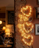 Dekoratif Kalp Led Neon Lamba Romantik Oda Balkon Ve Masa Üstü Işığı - 1