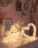 Kalp Figürlü Led Neon Dekor Işığı Romantik Ortam Aydınlatması - 1