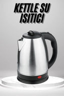 Su Isıtıcı 220 - 240 V Paslanmaz Çelik Kettle Uzun Ömürlü 2000 Watt - 1