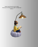 Romantik Çift Figürlü Okuyan Çift Masa Lambası Dekoratif Led Aydınlatma - 4