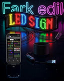 Rgb Led Matrix Panel 60 Cm 16x96 Piksel Kayan Yazı Ve Animasyon Destekli - 1