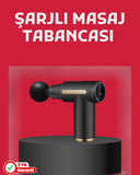 Derin Doku Masaj Tabancası 4 Başlık 6 Kademeli Sessiz Güç Şarjlı Kas Gevşetici - 1