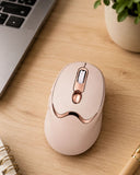 Şarjlı Kablosuz Mouse Sessiz Tıklama Bluetooth Ve Usb Destekli - 1