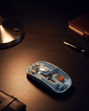 800 1600 Dpı Ayarlanabilir Mavi Kablosuz Mouse Pilli - 1