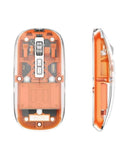 Bluetooth Ve Usb Destekli Kablosuz Şeffaf Mouse Sessiz Kullanım Yeni Nesil - 3