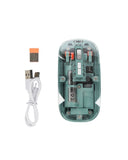 Şeffaf Tasarımlı Bluetooth Kablosuz Mouse Pilli Kullanım Yeni Nesil - 2
