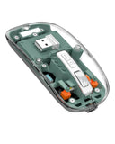 Pilli Kablosuz Mouse Bluetooth Ve Usb Uyumlu Sessiz Tıklama Yeni Nesil - 3
