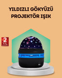 Usb Galaxy Projektör Lamba – Romantik Atmosfer, Çocuk Odası, Parti Ve Düğün Işığı - 1
