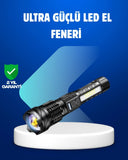 Güçlü Led El Feneri Şarj Edilebilir Çok Modlu - 1
