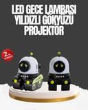 Çocuk Odası İçin Müzikli Ve Işıklı Robot Projektör - 1