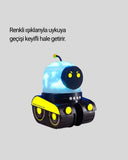 Çocuk Odası İçin Müzikli Ve Işıklı Robot Projektör - 3