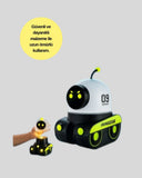 Çocuk Odası İçin Müzikli Ve Işıklı Robot Projektör - 4