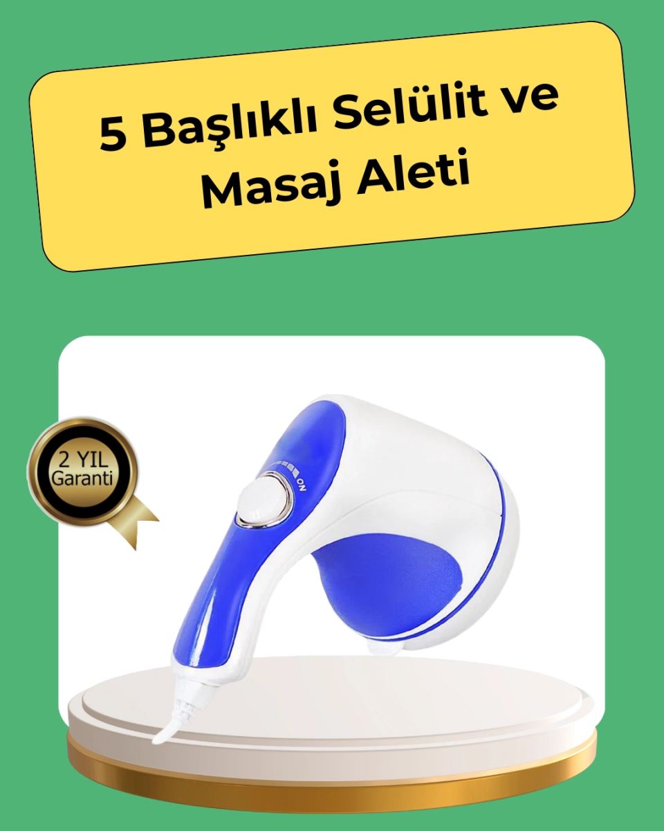Selülit Ve Sıkılaştırıcı Masaj Cihazı – Çok Fonksiyonlu