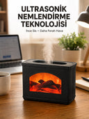 Usb Güçlü Ultrasonik Hava Nemlendirici Sessiz Çalışan 270 Ml Difüzör - 1