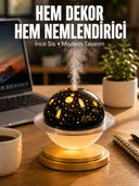 Hava Nemlendirici Renk Değiştiren Oda Kokusu Yıldızlı Projektör - 1