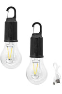 3 Farklı Mod Led'li Şarjlı Asma Kancalı Kamp Lambası Taşınabilir Ampul - 3