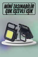 Mıknatıslı Parlak Led Işık 3 Fonksiyonlu Şarj Edilebilir Ledli Mini Taşınabilir - 1