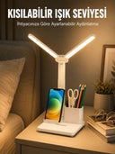 Kısılabilir Led Masa Lambası – Kalemlik, Telefon Standı Ve Okuma Işığı Bir Arada Yeni Nesil - 1
