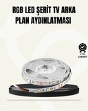 Tv Arkası Led Şerit Işık Otomatik Açma Kapama Özellikli 2mt - 1