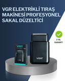 5 w Güçlü Usb Şarjlı Sakal Şekillendirici – İki Başlıklı, Su Geçirmez Tasarım - 1