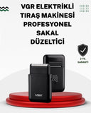 Pistonlu Ve Örgülü Ağ Başlıklı Kart Tipi Traş Makinesi – Hafif, Güvenli, Usb Şarjlı - 1