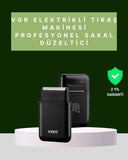 Usb Şarjlı Traş Makinesi – Piston + Ağ Başlık, 600 mah Batarya - 1