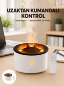 Alev Efektli Buhar Makinesi – Aromaterapi, Nemlendirme Ve Işık Modlu Tasarım Yeni Nesil - 1