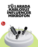Çok Yönlü Mikrofon - Net Ses, Uzun Pil - 1