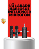 Kablosuz Mikrofon - Telefon Ve Bilgisayar Uyumlu - 1