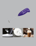 Mini Pilli Portatif Karıştırıcı – Cappuccino, Latte, Frappe Ve Kahve Köpürtücü - 4