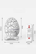 Gece Lambası Yumurta Işık Speaker Yeni Nesil Dinozor Yumurtası Görünümlü - 3