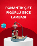 Sevgililer Günü İçin Romantik Çift Figürlü Dekoratif Gece Lambası - 1